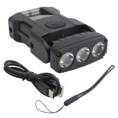 USB Rechargeable LED HeadLight Portable Tail HeadLight Super Bright Camping Lantern