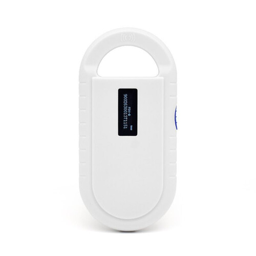 OLED Display Pet Scanner Animal Pet ID Reader Chip Transponder USB RFID Handheld Microchip Scanner for Animals