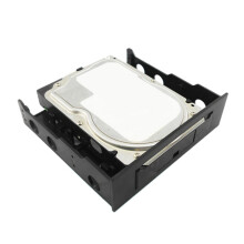 2X 3.5 to 5.25 Hard Drive Drive Bay Front Bay Bracket Adapter,Mount 3.5 Inch Devices in 5.25Inch Bay