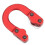 (red) Archery Metal D Loop Release Bow Ring String Arrow U Nock Compound Bow 5