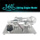 Stirling Engine Hot Air Model Motor Educational Kit Fun Projects Heat Steam Engine 7
