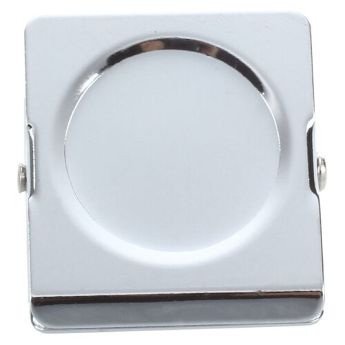 5X Silver Tone Spring Loaded Memo Ticket Magnetic Fridge Wall Clip 1