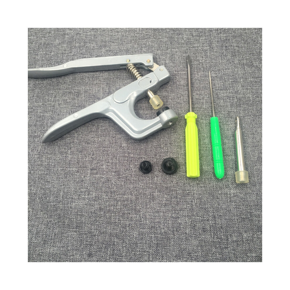 (Manual Pliers) 15/24 Colors Resin Snap Fasteners Set With Press Pliers Buttons Setter Hand Tool 123643818600