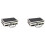 2X Aluminum Alloy Toolbox Accessories Storage Box Practical Aluminum Suitcase Portable Handle Small Toolbox Storage Box 1