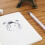 (Gray) Notebook Kraft Blank Sketchbook Diary Journal Notepad for Graffiti Sketch Drawing 3