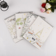 (#01) Notepad Spiral Coil Graffiti Book Blank Inner Page Diary Drawing Notebook Sketchbook