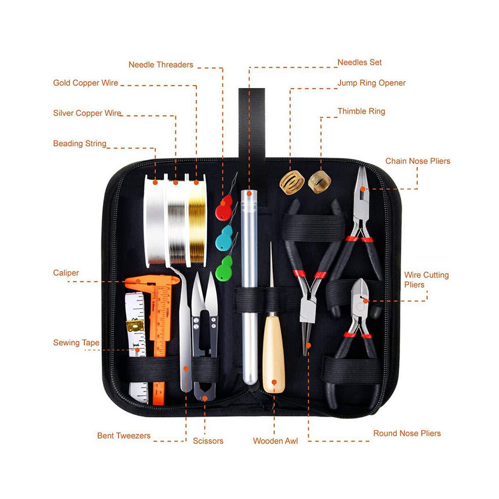 Wire Jewelry Making Starter Kit Jewelry Findings Repair Tools Craft Supplies 320997714583