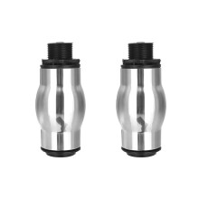 2X Edelstahl Schaum Brunnen Düse Wasser Sport Teich Sprühkopf Sprinkler Dn25