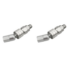 2X Airless Rak Slang Svängkontakt Universal 360 Snabbkopplingar Luftslang Snabbkoppling Airless Paint Spray