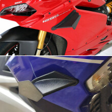 (black) Fixed wind wing for Honda