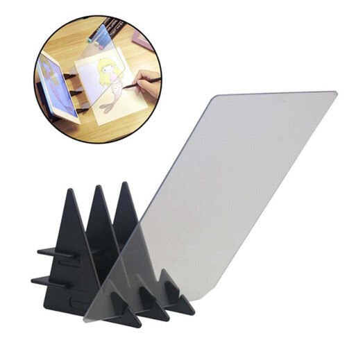 Sketch Optical Drawing Board Copy Projector Reflective Sheet Tracing Painting Panel with Holder 2
