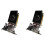 2X Placa de VíDeo GT210 1GB DDR2 64 Bits PCIE 2.0 GPU Compatível com  DVI VGA para Desktop 2