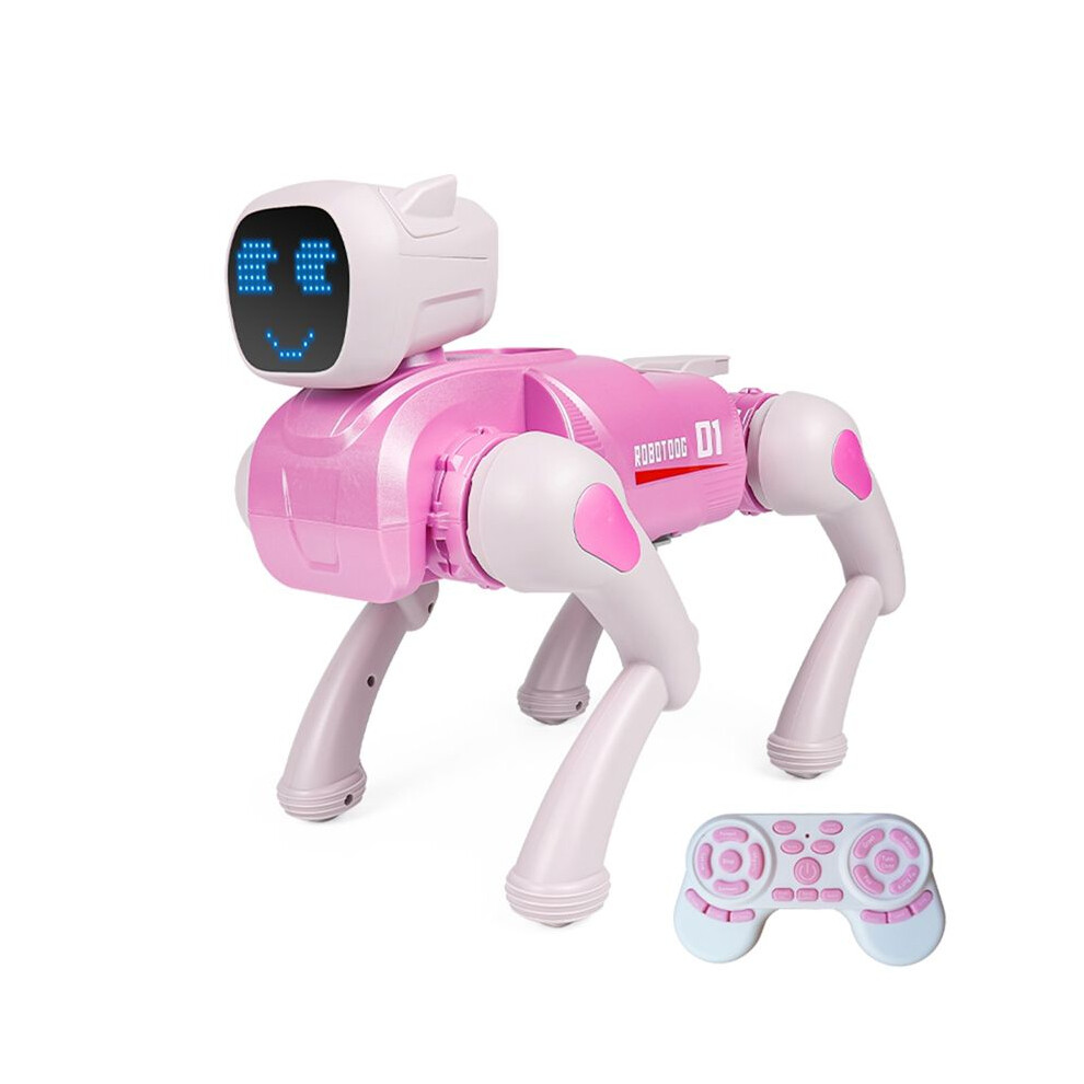 2.4G Intelligent Rc Robot Mechanical Dog Voice Dialogue Cute Expression Light App Remote Control Programming Toy 4713011132900