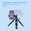 (Package A) Mini Extendable Tripod Stand Mount Ballhead Phone Holder for Action Camera iPhone Android DSLR 3