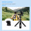 (Package A) Mini Extendable Tripod Stand Mount Ballhead Phone Holder for Action Camera iPhone Android DSLR 7