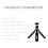 (Package A) Mini Extendable Tripod Stand Mount Ballhead Phone Holder for Action Camera iPhone Android DSLR 11