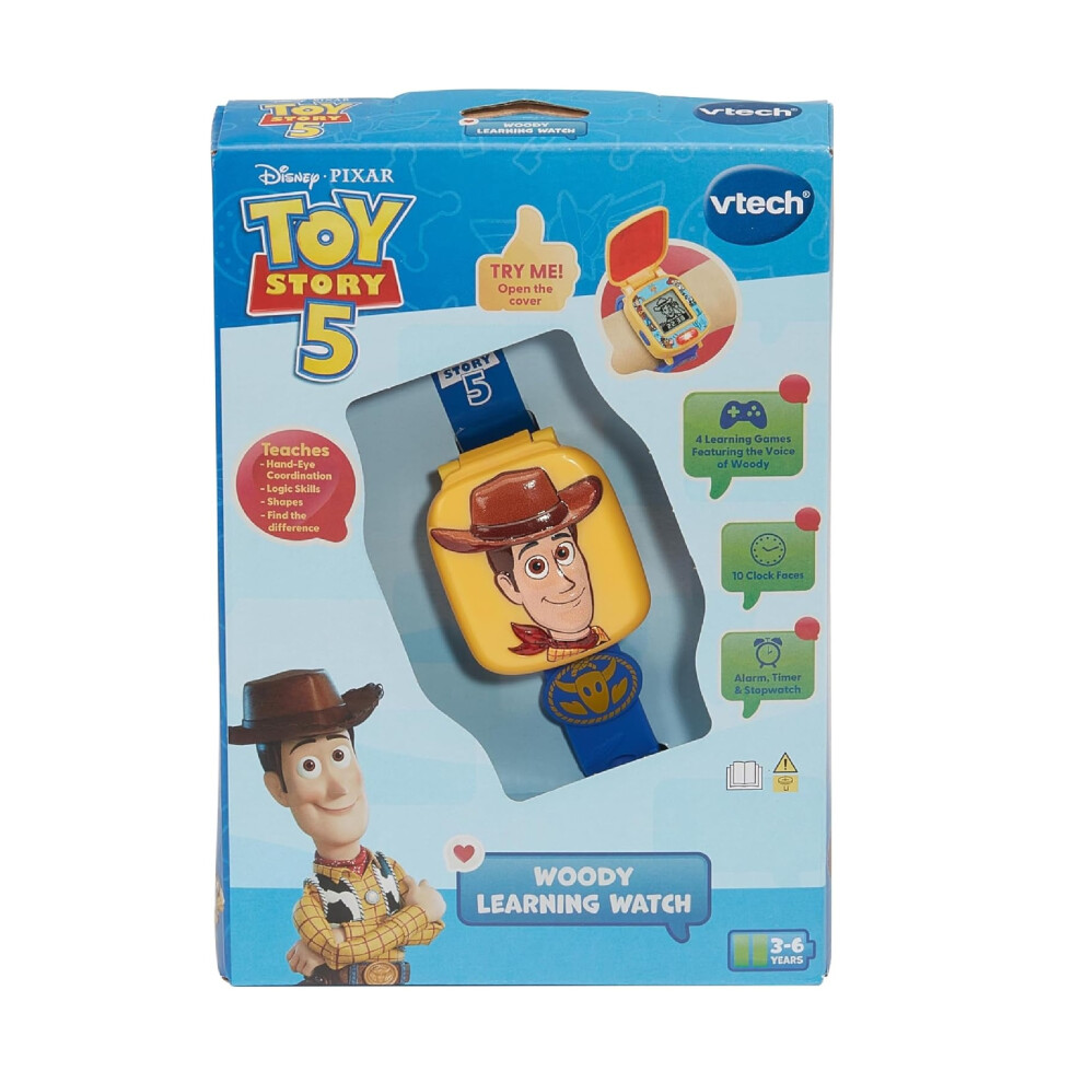 Vtech Toy Story 5 Woody Learning Watch