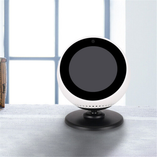 (Black) 360o Rotation Adjustable Holder Bracket for Echo Spot Smart Home Accessories 2