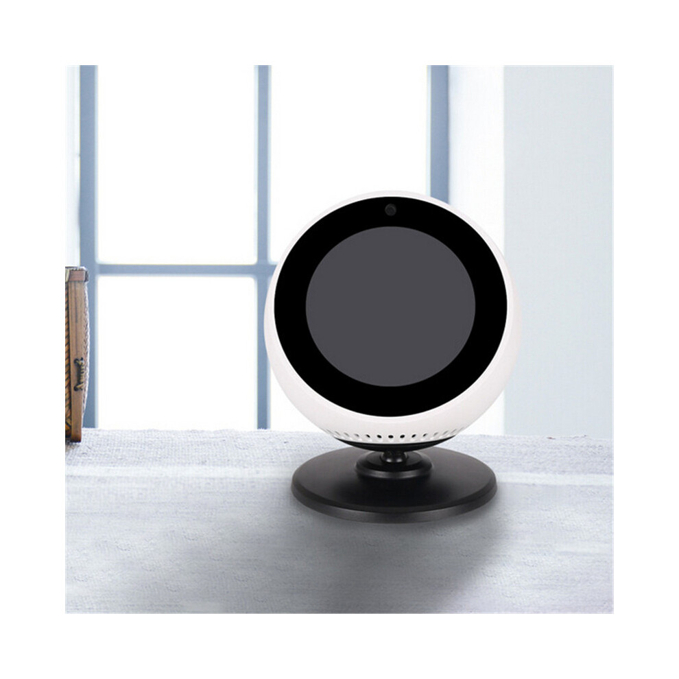 (White) Desktop Holder 360Â¡Ã£ Adjustable Stand Bracket Mount For Echo Spot Smart Speaker White 123643822539