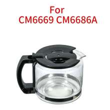 Accessoires pour Cafetière : Cafetière à Filtre en Verre CM6686A, Cafetière de Style Américain, Théière