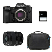 FUJIFILM X-H2 + 16-50 + Laukku + 8 Gt SD-kortti