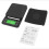 (Black 3kg) Coffee scale electronic scale with timer high precision electronic digital scale 3