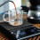(Black rechargeable) Electronic coffee scale with timer 1