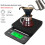(Black 3kg) Coffee scale electronic scale with timer high precision electronic digital scale 8