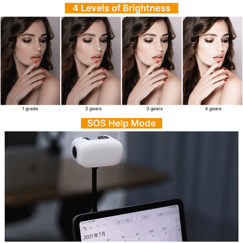 VIJIM CL12 Brightness Angle Adjustable Stable Suction Cup Mini Meeting Light 1
