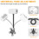 VIJIM CL12 Brightness Angle Adjustable Stable Suction Cup Mini Meeting Light 3