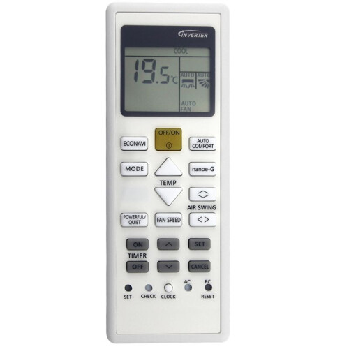 Replace AC Remote Control A75C12650 for  Air Conditioner A/C Remote Control