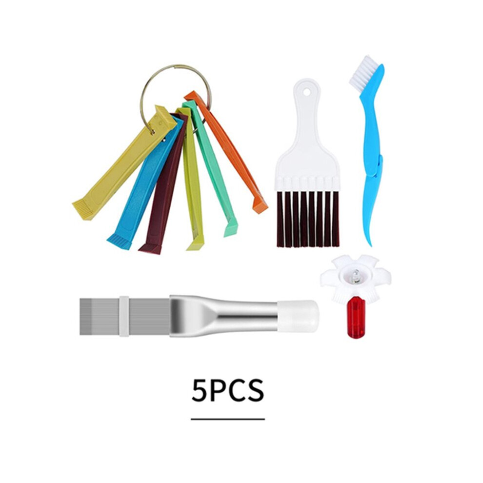 5Pcs Air Conditioner Fin Cleaner Set Air Conditioner Condenser Fin Comb Ac Coil Cleaner Air Refrigerator Fin Cleaner 6031379158669