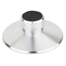 Vinyl Draaitafel Gewicht Metaal Schijf Stabilisator Trillingsreductie Platenklem Draaitafels Zilver
