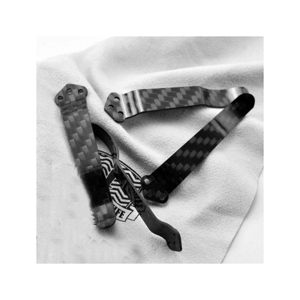 Carbon Fiber Back Clip Knife Replacement Parts for BENCHMADE 710 551 530 ZT CQC