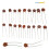 30 Values 2pf-0.1uf 100nf 50V Ceramic Capacitor Assortment Kit Electric Component Set 2
