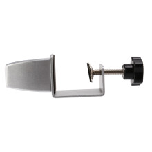 2-Teilige Nieschutz-Klemmhalterung Schreibtisch-Trennwandklemme für 1/8-Zoll- Bis 1-Zoll-Dicke Acrylplatten Einstellbare C-Form-Klemme