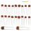 30 Values 2pf-0.1uf 100nf 50V Ceramic Capacitor Assortment Kit Electric Component Set 3