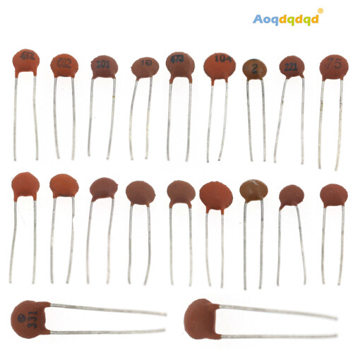 30 Values 2pf-0.1uf 100nf 50V Ceramic Capacitor Assortment Kit Electric Component Set 2