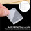 7 Pcs Acrylic Stamp Block Set, Smll Clear Stamping Tools with Grid Lines Assorted Sizes for Scrapbooking, Card Making 6