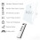 (Remote control) RF WiFi Touch Panel Curtain Blinds Roller Shutter Switch Voice Control for Alexa Google Home 9