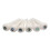 6PCS Cattle Bone Guitar Bridge Pins W/ Pin Puller for Acoustic Guitar Accessories 3