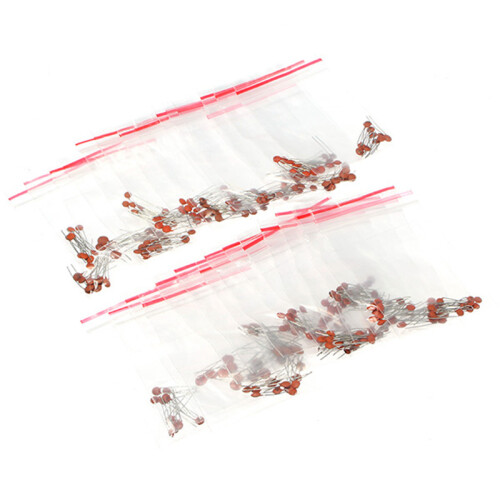 300PCS/Lot Ceramic Capacitor Set Pack 2PF-0.1UF 30 Values Electronic Components Package Assorted Kit Samples DIY 2