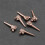 6Pcs Dragon  Metal Acoustic Guitar Bridge Pins Strings Fixed Cone 8