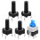 180PCS Sensitive Micro Momentary DIY Tact Tactile Push Button Switch Assortment Kit 7