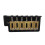 6 Strings Guitar Bridge Sadel Slutstycke Elgitarr Tremolo Bridge Standard Gitarrtillbehör Svart 5