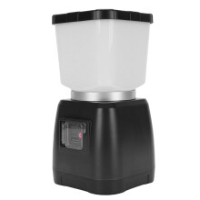 Wiederaufladbare Campinglaterne 6000mAh schwarz 28 LED