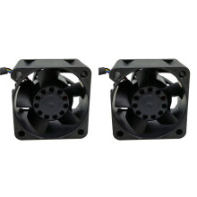 2X TFA0412CN Cooling Fan for Delta 4028 DC12V 0.81A 8200RPM 4-Wire PWM Temperature Control 4CM  Fan