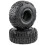 Pneu de Borracha de 1,9 Polegadas para Carro RC Crawler 1/10, Compatível com para Axial SCX10 e para  TRX4 8