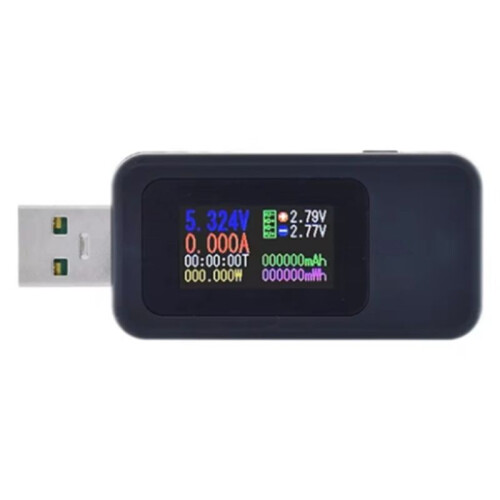10 in 1 USB Tester  Digital Voltmeter Amperimetro Current Voltage Meter Amp Volt Ammeter Detector Indicator