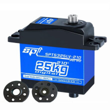 SPT 5325LV Dual Axis Servo 210 25KG High Torque Metal Gear Digital Servo for RC Robot  DIY Parts